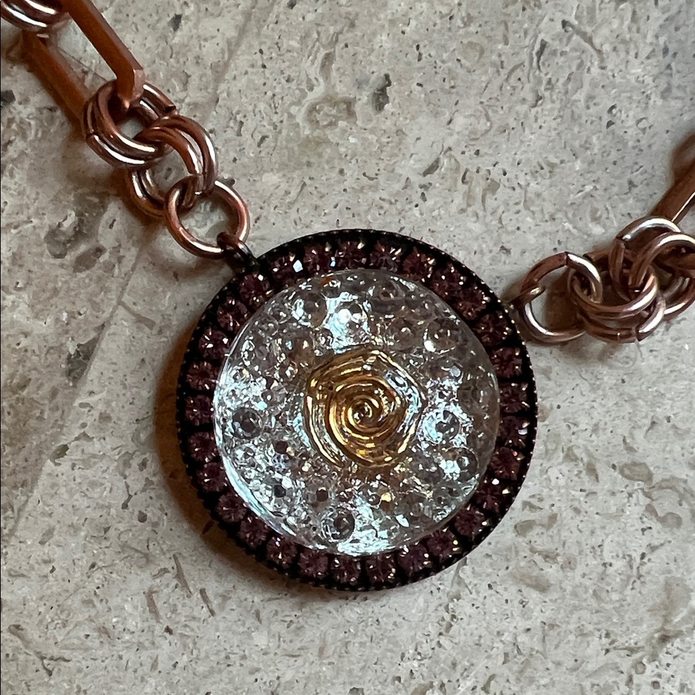 Sabika Medallion Necklace From Spring 21 Capsule Collection - Picture 3 of 5